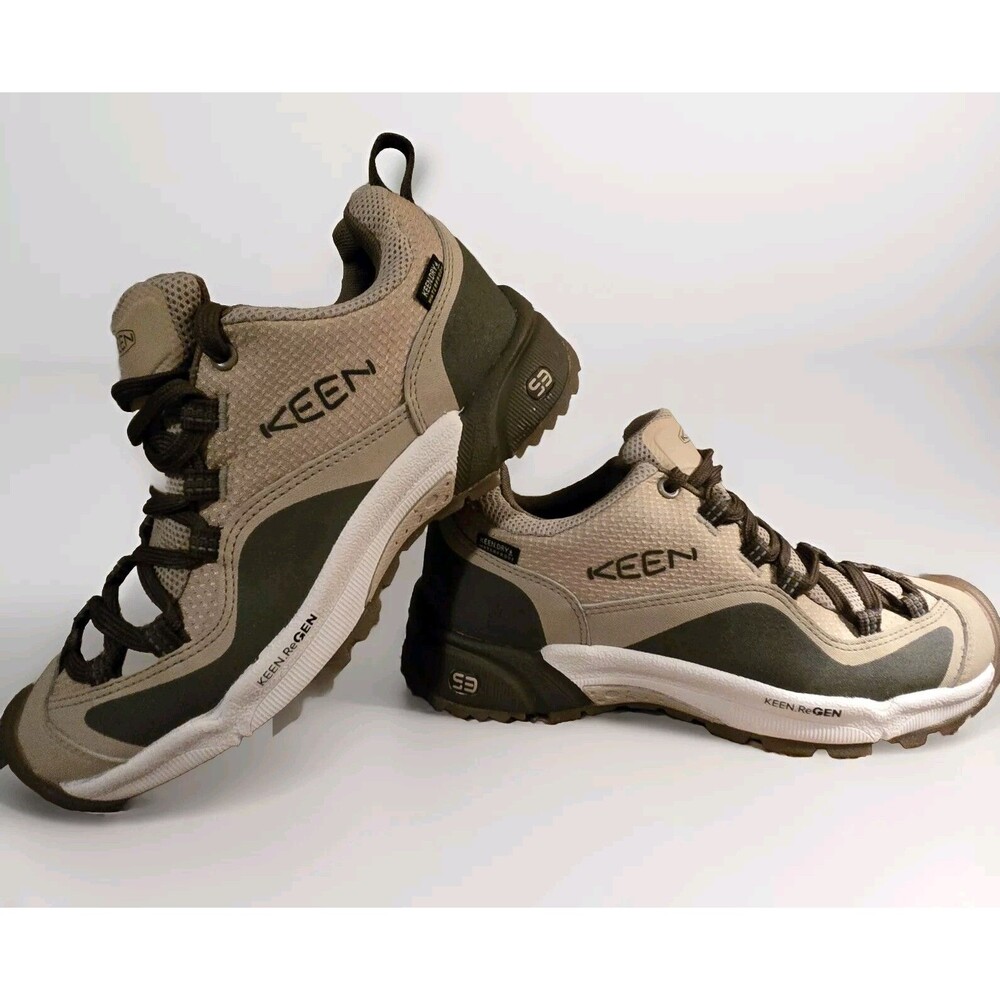 KEEN Wasatch Crest Waterproof Hiking Shoes Women's Size 7 Brown Trails NWOB